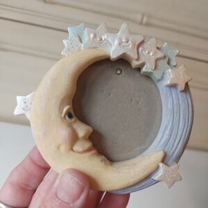 VTG celestial Moon Nursery picture frame stars